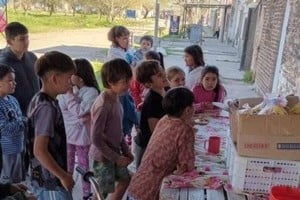 Los Pekes de la Ranita destinaron los pirulines a la merienda de sus beneficiarios.