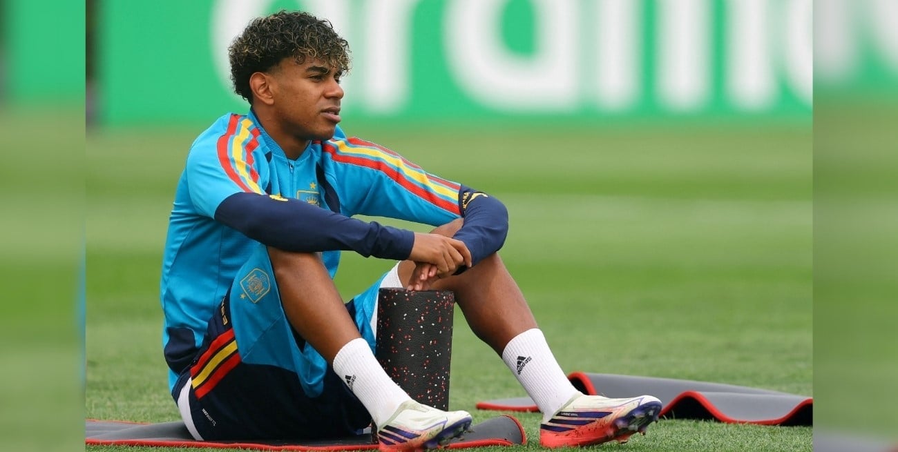 España cruza los dedos: Lamine Yamal no entrenó con el grupo antes de la final