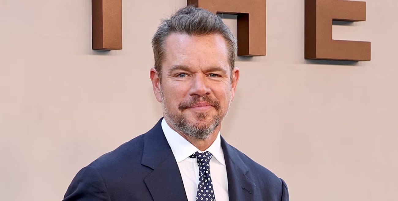 Matt Damon reveló cómo festejó el triunfo de Argentina ante Inglaterra