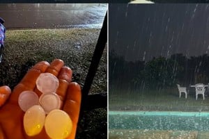 Las primeras tormentas llegaron acompañadas por intensas precipitaciones, ráfagas de viento y caída de granizo