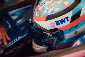 El argentino fue el mejor de Alpine en el Gran Premio de Bélgica. 