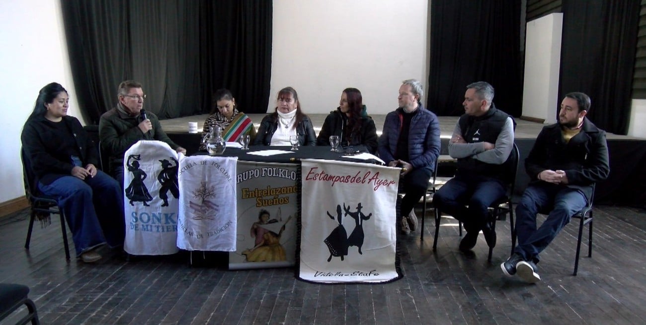 Presentaron el festival solidario "Juntos por Santa María", que busca impulsar el talento folklórico de Videla