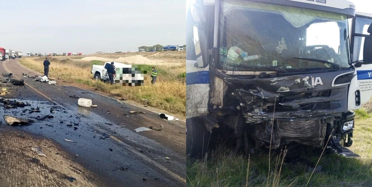 Dos muertos tras un choque en Ruta 33: la camioneta había salido de la concesionaria ese día