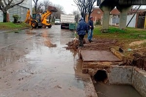 Con obras en toda la ciudad, San Lorenzo fortalece su sistema de drenaje ante la llegada de El Niño