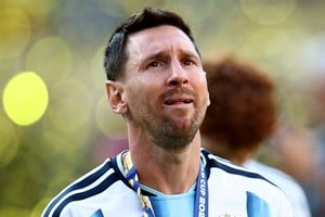 El capitán argentino permanecerá unos días en su ciudad antes de regresar al Inter Miami. Foto: Reuters