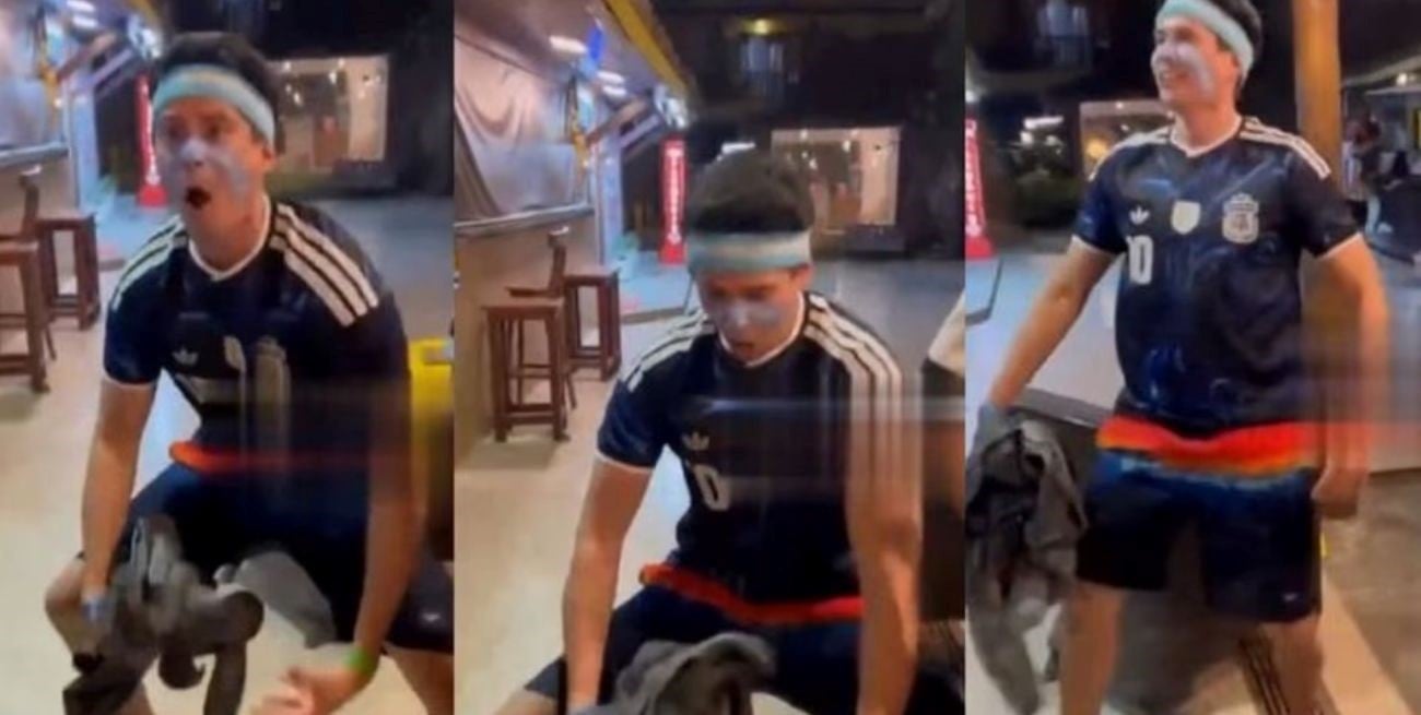 Prisión preventiva para un argentino acusado de realizar gestos racistas en Brasil durante la semifinal del Mundial