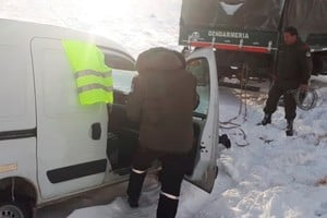 La intensa nevada que afectó a la alta montaña de Mendoza
