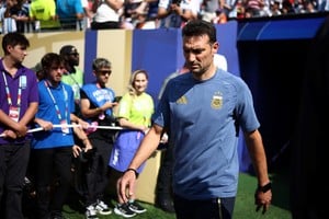 Scaloni habló tras la derrota de Argentina. Foto: Reuters.