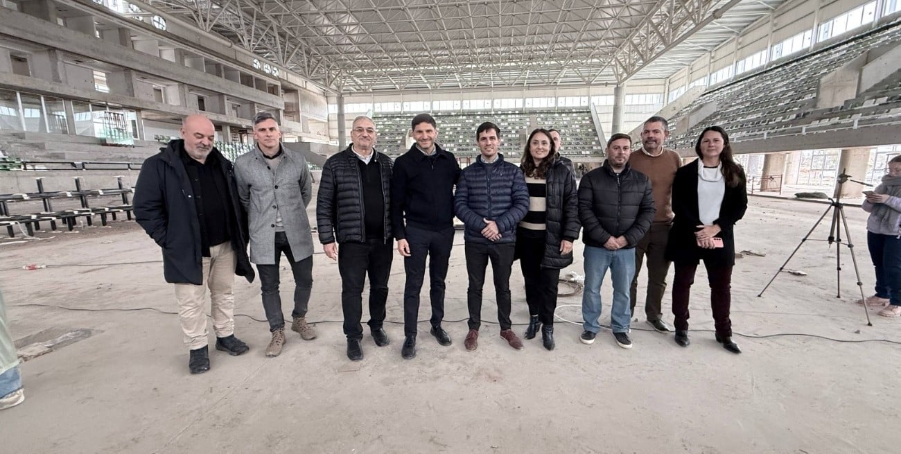 Rafaela: Pullaro recorrió las obras de los Juegos Suramericanos y resaltó su avance