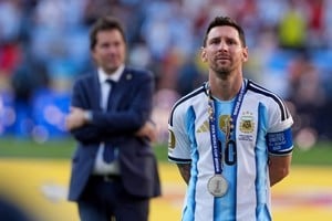 El posteo de Messi tras la final: "Una vez más logramos unirnos como país y estar todos juntos". Foto: Fernando Nicola