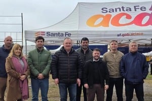 Funcionarios recorrieron el operativo que comenzó a funcionar en la ciudad con la llegada del Tren de Capital Humano, emplazado sobre las vías del Ferrocarril Belgrano.