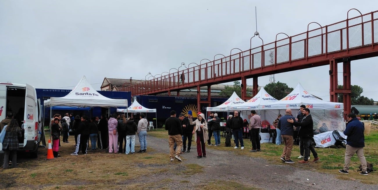 El Tren del Capital Humano llegó a San Cristóbal con atención médica y servicios gratuitos