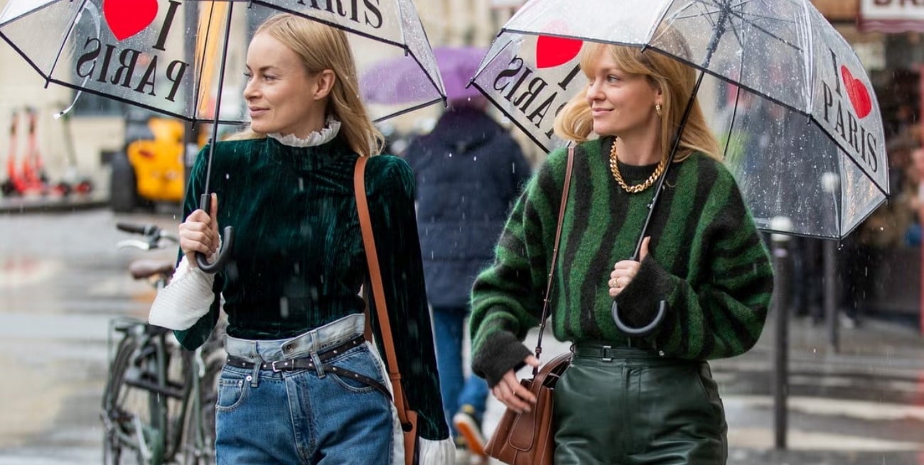 Qué ponerse cuando llueve, hace frío y hay viento: looks cómodos y elegantes