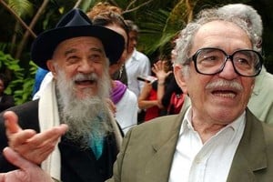 Birri y Gabo, una amistad que se trasladó al cine. Foto: Archivo