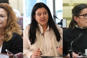 Astrid Hummel, Fernanda Castellani y Ximena Sola, las diputadas del PRO.