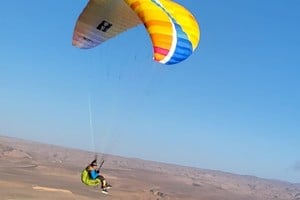 El piloto santafesino logró un récord continental con un doble cero.