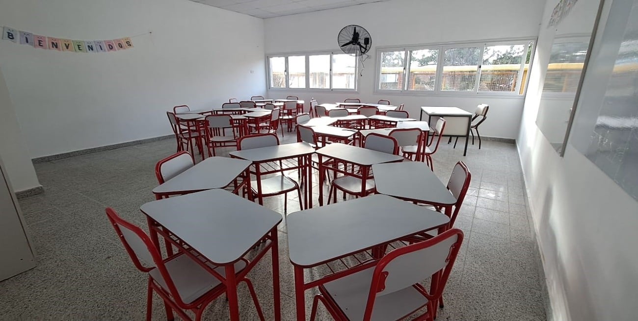 Borla confirmó nuevas obras educativas: cinco aulas más para escuelas de San Justo