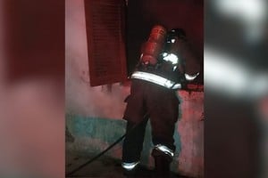 Los destrozos fueron totales adentro de una de las habitaciones. Foto: El Litoral