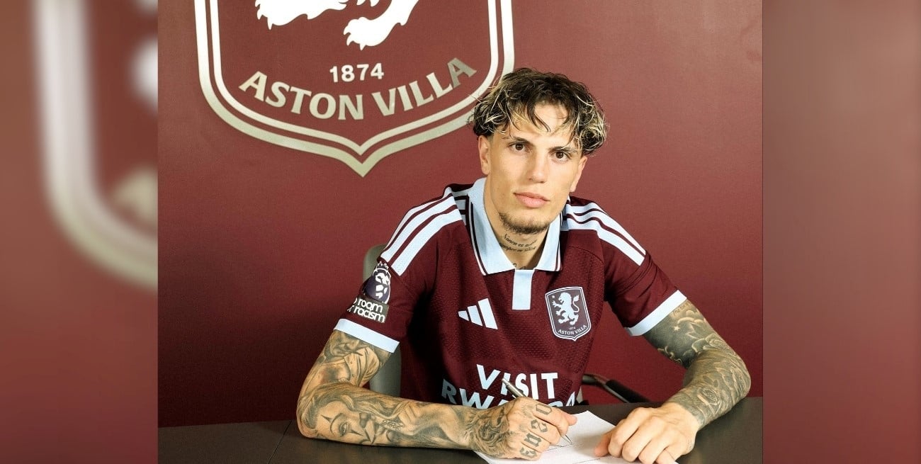 Garnacho jugará en Aston Villa: Chelsea confirmó su salida a préstamo