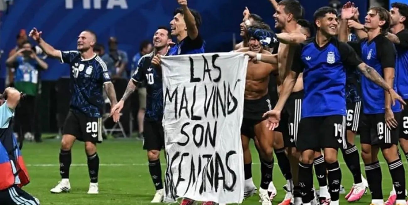 Malvinas, el reclamo que conquistó el Mundial
