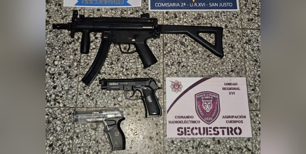 Esclarecieron el robo a un local de caza y pesca y recuperaron tres armas