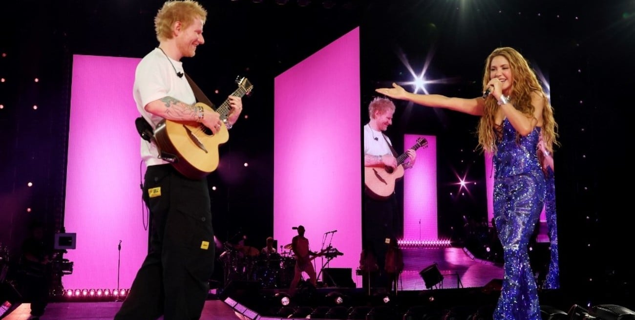 Shakira revivió uno de sus grandes éxitos junto a Ed Sheeran y causó furor