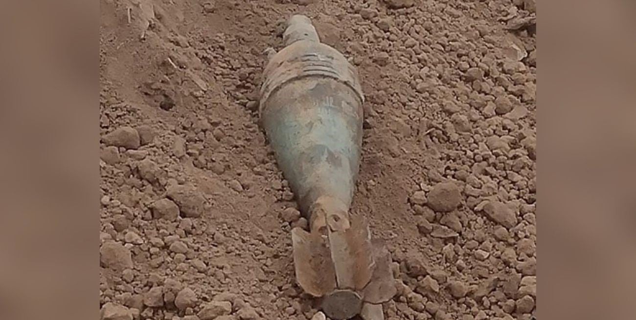 Recolectaban residuos y encontraron un proyectil de artillería en el sur santafesino