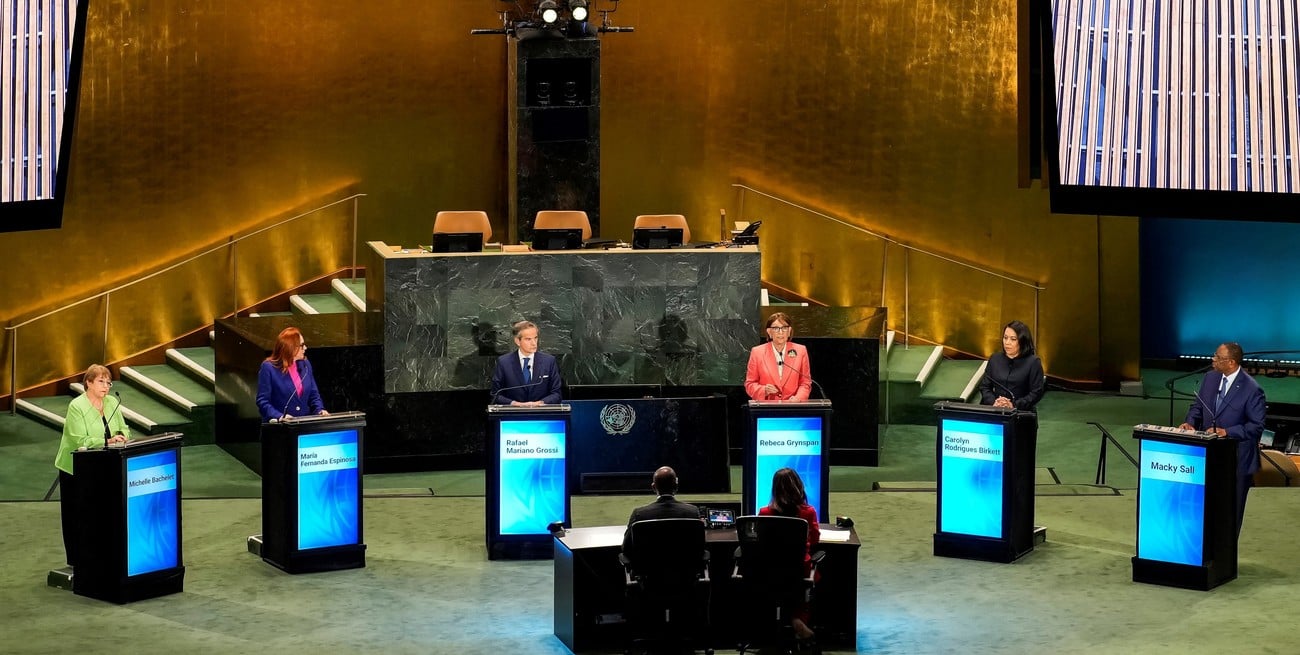 Grossi quedó tercero en la segunda votación de sondeo para la Secretaría General de la ONU
