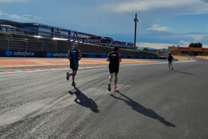 Polémica en Hungaroring: el nuevo asfalto comenzó a deteriorarse. Foto: El Litoral
