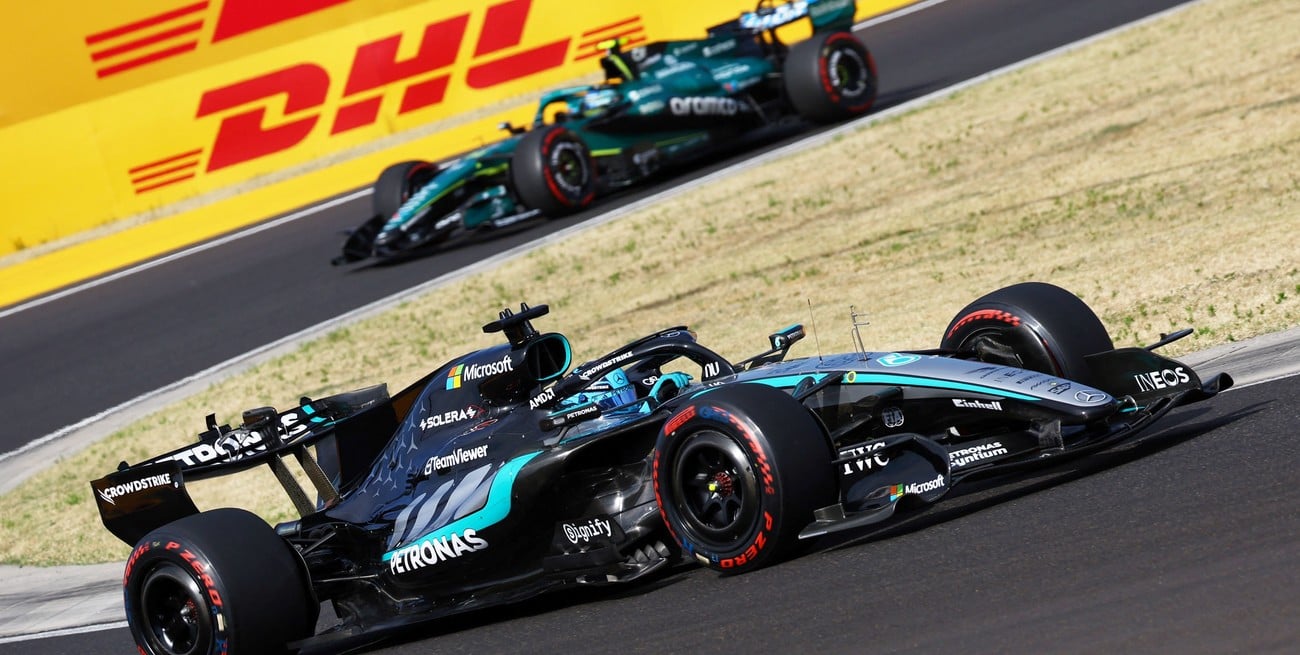 Mercedes confirmó el cambio de motor de Russell antes de Hungaroring