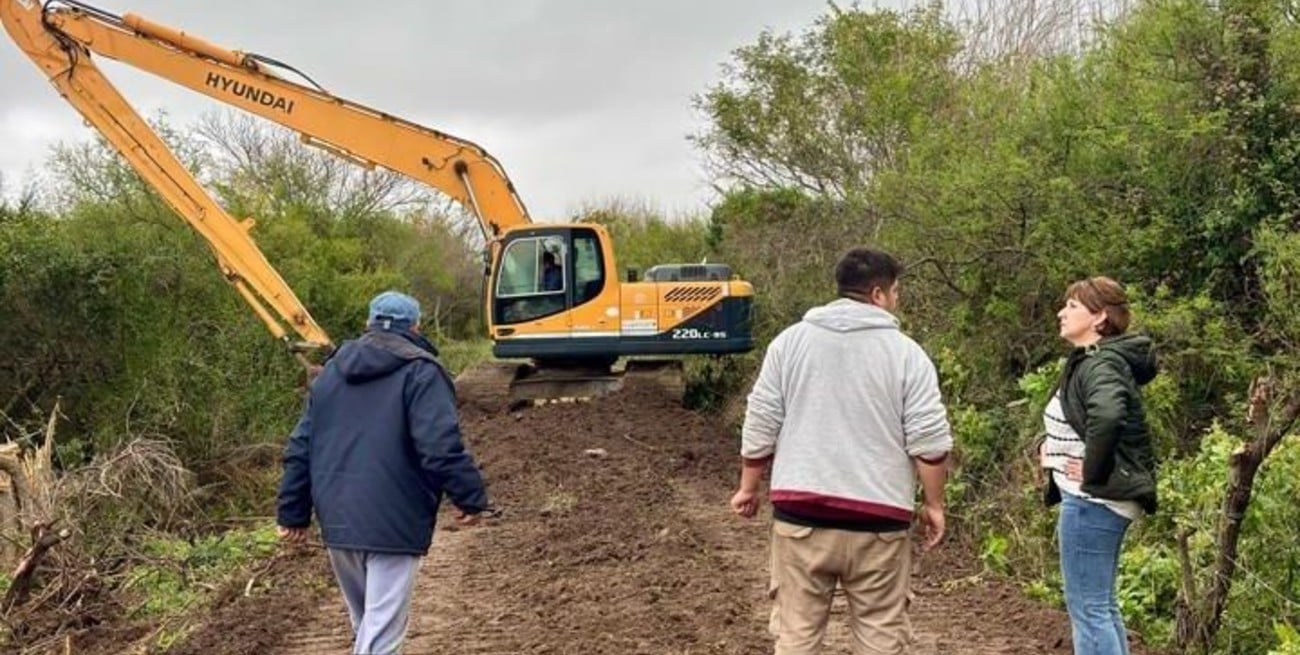 Saladero Cabal avanza con obras de defensa hídrica ante la posible llegada de El Niño