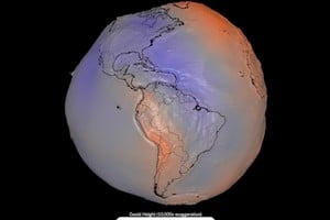 Imagen de la Tierra difundida por la NASA