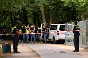 El atropello dejó una persona fallecida y al menos 15 heridas en el Parque Tiergarten. Foto: Reuters