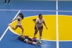 Momento de la agresión