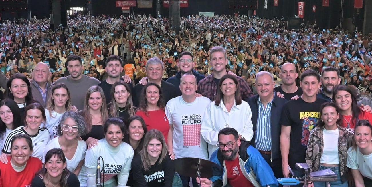 Desde Rosario, el Socialismo se mostró fuerte, unido y en carrera hacia 2027