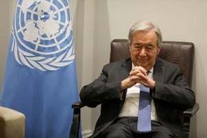 El secretario general de la ONU, António Guterres. Reuters