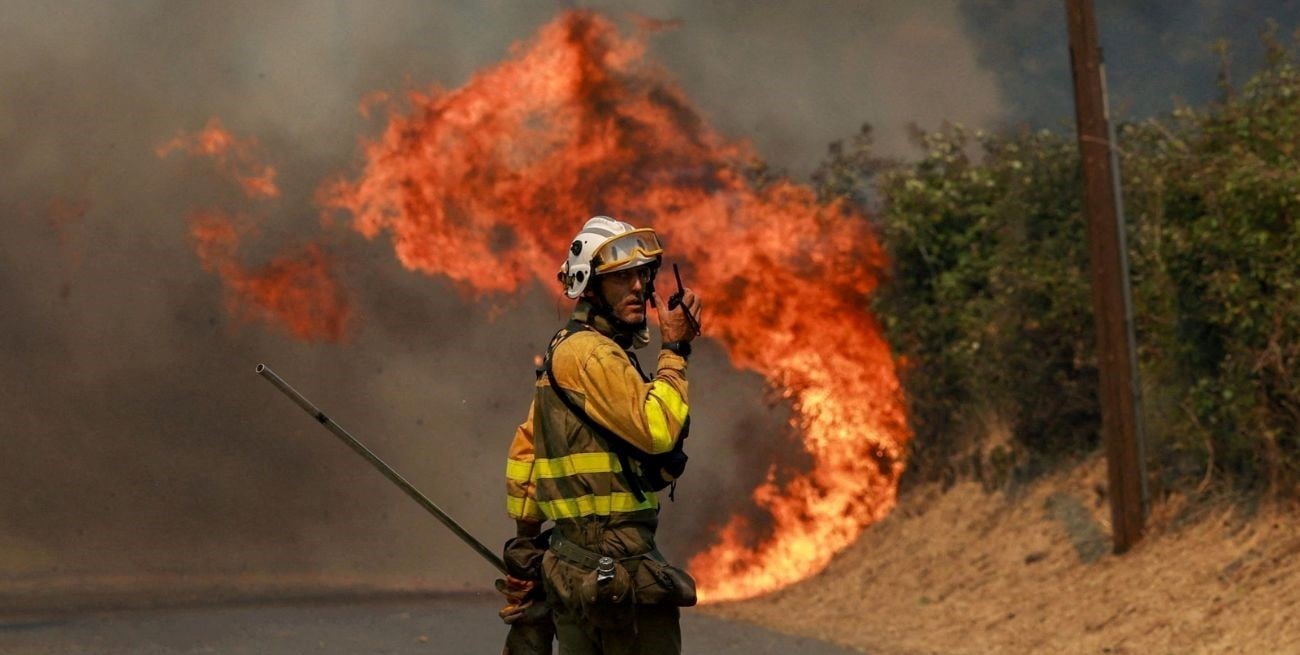 Más de 300.000 evacuados por los incendios que arrasan España, Francia e Italia