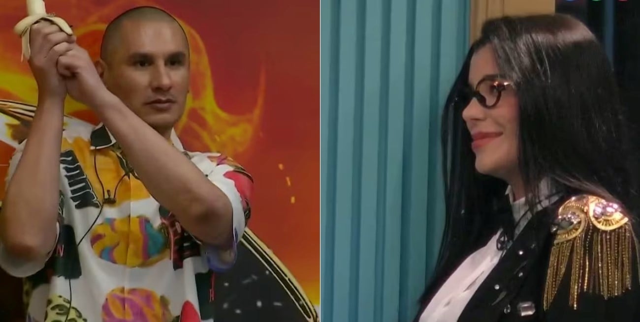Charlotte Caniggia no pudo ocultar su falta de emoción durante el “Congelados” de Gran Hermano