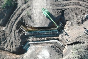 El reacondicionamiento del Arroyo Frías entra en su etapa final con un 90 % de avance