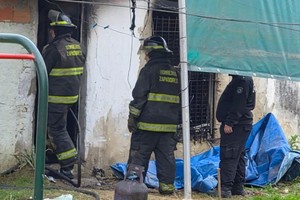 El fuego se desató poco antes del mediodía Créditos: El Litoral