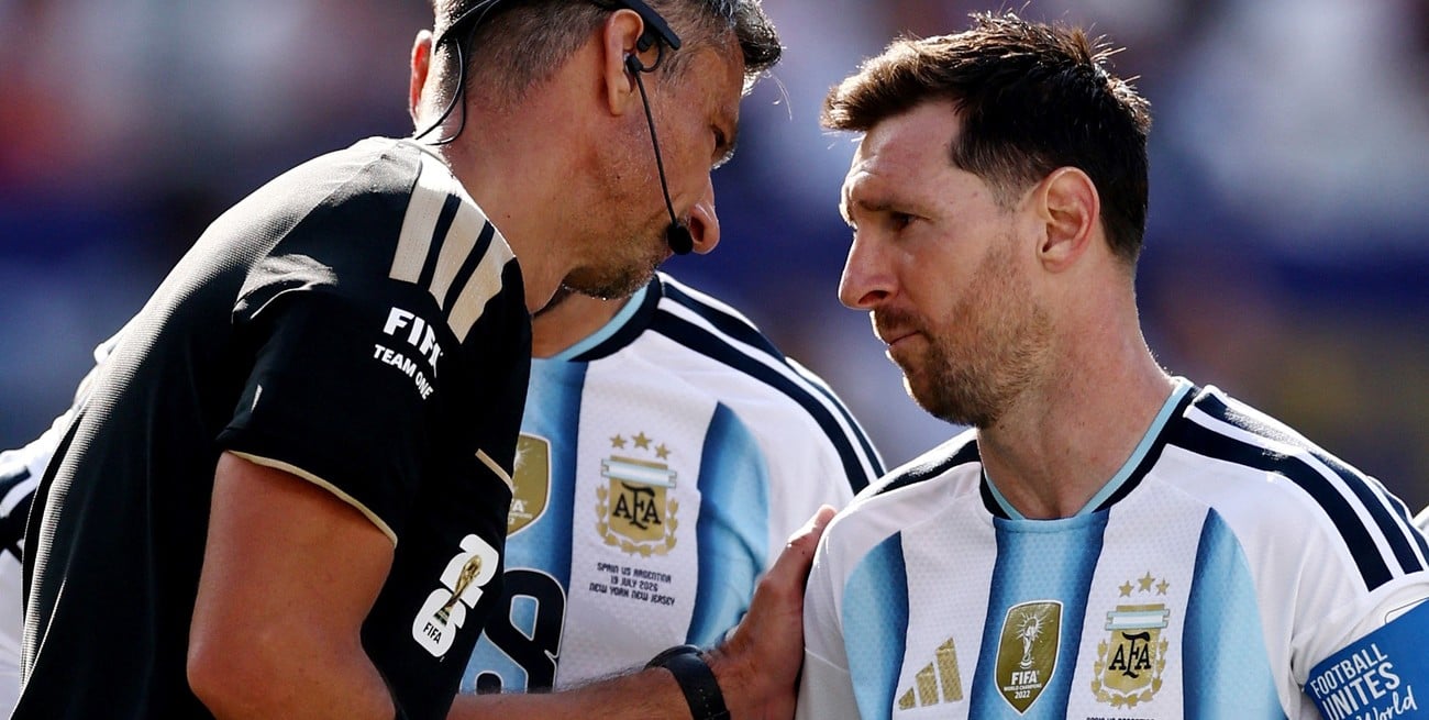 Salió a la luz el inesperado pedido del árbitro a Messi durante la final del Mundial