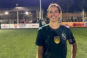 La capitana de Social destacó el trabajo de su equipo en la semifinal. Foto: Bianca Ossola.