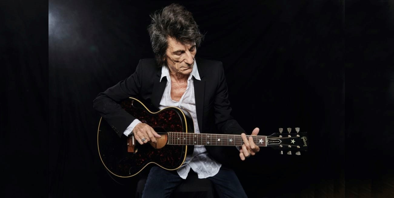 Ronnie Wood vuelve a la Argentina, en formato íntimo