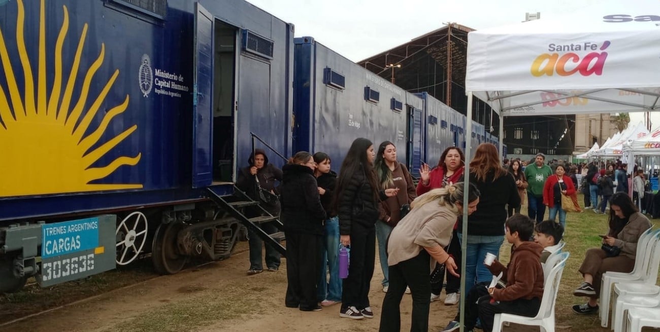 Santa Fe Acá y el Tren de Capital Humano ampliaron la atención con servicios gratuitos