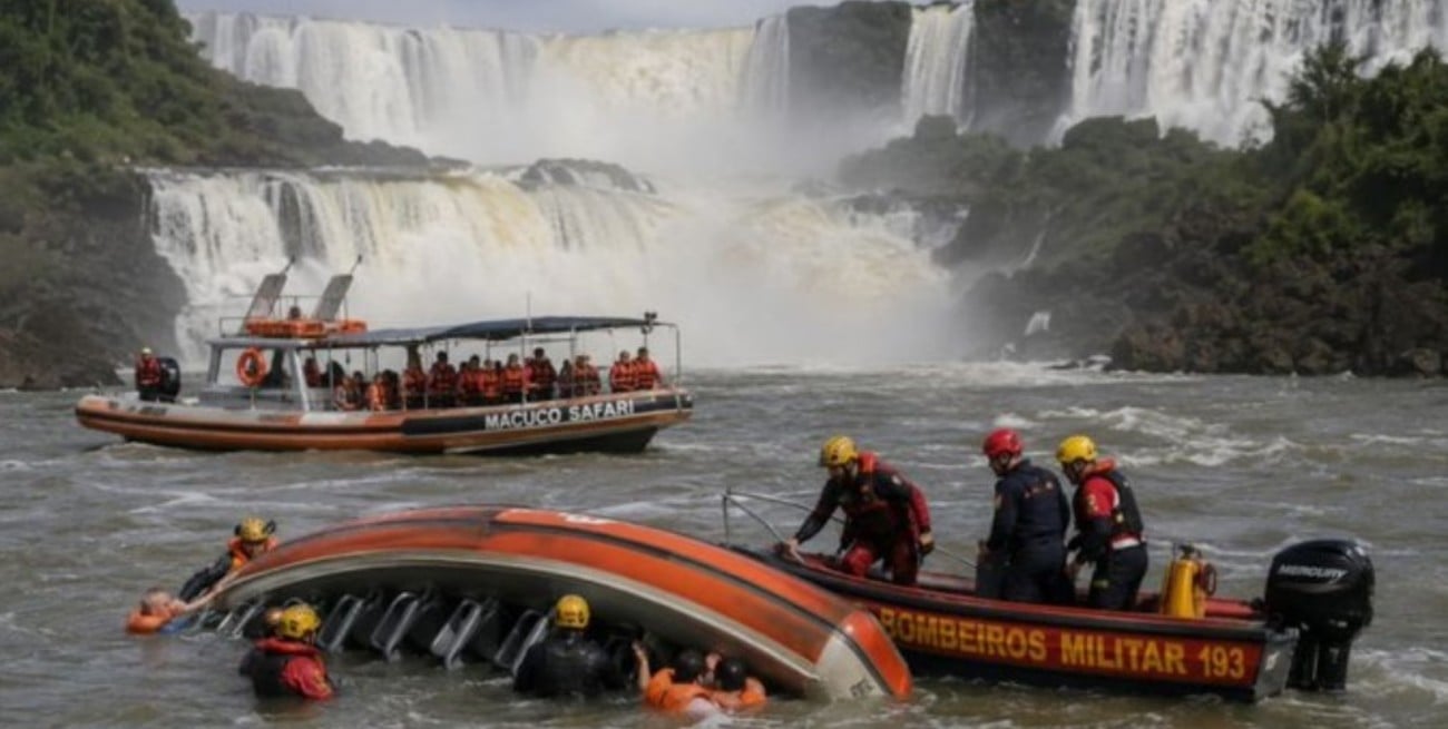 Iguazú: volcó un bote y murió ahogado un turista extranjero  