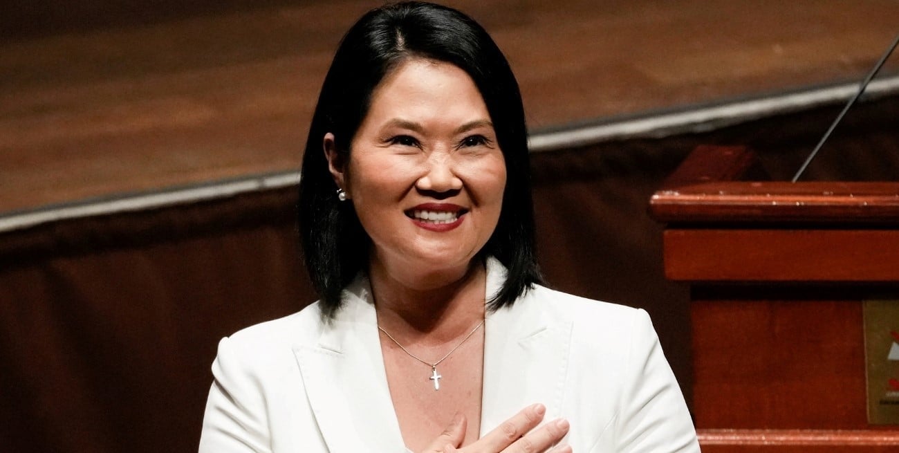Keiko Fujimori asumió como presidenta de Perú y se convirtió en la primera mujer en llegar al cargo