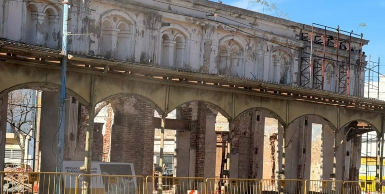 Avanza la recuperación de los Grandes Almacenes Ripamonti, un ícono del patrimonio de Rafaela