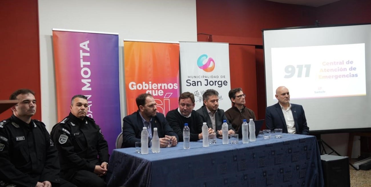 Habilitaron en San Jorge el sistema provincial 911 con nuevas herramientas tecnológicas