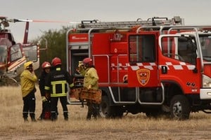 La aeronave cayó en una zona de difícil acceso, en Ischigualasto.