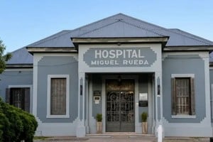 Hospital "Miguel Rueda" de Santa Isabel, sede original del resonante caso. Foto: Gentileza